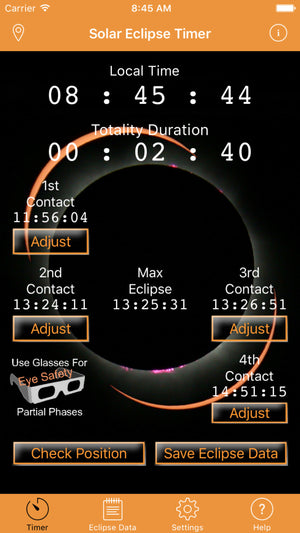 Our friend developed an eclipse app....and it's great!